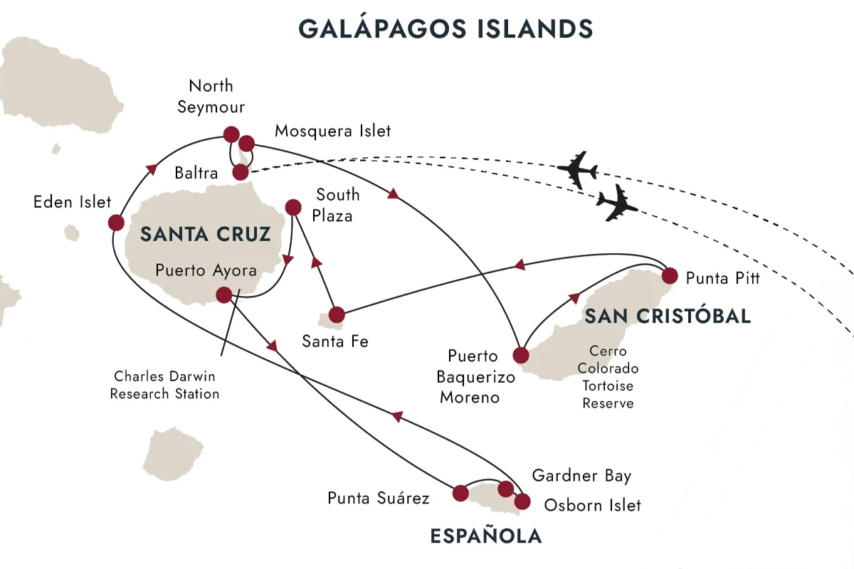 Galápagos map
