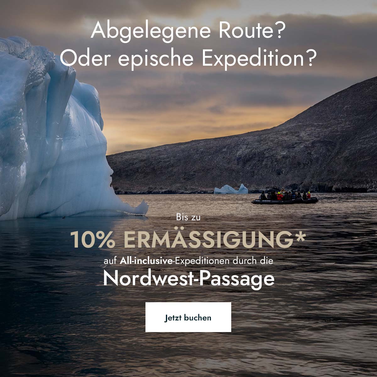 Guests exploring the Northwest Passage